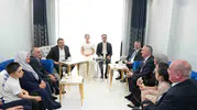 Bakan Tekin Erzurumda genç çiftin yüzüklerini taktı