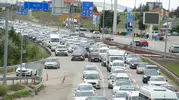 Kırıkkale yolunda bayram dönüşü kuyrukları uzamaya başladı