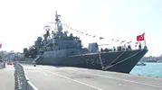 İstanbul’un Fethi coşkusu Sarayburnu’nda TCG Fatih ile yaşandı