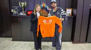 Sefo Ondokuz Mayıs Üniversitesi Rektörünün konuğu oldu