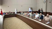 MCBÜ Rektörü Kibar engelli personel ile bir araya geldi