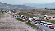 Kapadokya’da bayram sabahı balonlar havalanamadı