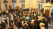 Amasya güne Sultan Bayezid Camii'nde bayram coşkusuyla başladı