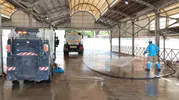 Haliliye sokaklarında bayram sonrası derinlemesine temizlik seferberliği