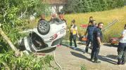 Edremit yolunda feci kaza 1 can kaybı