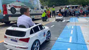 Kırklareli Üsküp’te jandarma çocuklara trafik dersi verdi
