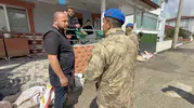 Tokat Turhal'da sel tehlikesi Jandarma kapı kapı dolaşıp tahliye istiyor