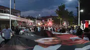 Sarıgöl halkı 19 Mayıs için meşaleleri yaktı