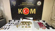 Sakarya’da silah kaçakçılığı operasyonu Evden cephanelik çıktı