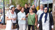 Akbük halkı bayramlaşma töreninde bir araya geldi