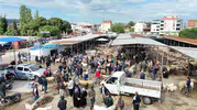 Havran’da kurban pazarında arefe telaşı zirve yaptı