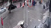 Adana'da kasklı hırsızın telefon bayisi soygunu kısa sürdü