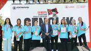 Kayseri'de gençler 19 Mayıs coşkusunu şölende yaşadı