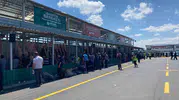 Pursaklar kurban alanında bayram sabahı sıcak ikramlar