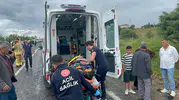 Manisa Kula yolunda beş araç birbirine girdi
