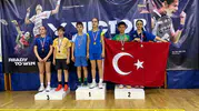 Erzincanlı genç raketler Avrupa kürsüsüne çıktı