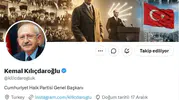 Kılıçdaroğlu profilindeki unvanı değiştirdi