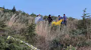 Gebze’de yürüyüş yolunda acı manzara