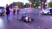 Fatih’te motosiklet kazası 5 kişi yaralandı