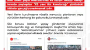 Yeni il kurulacağı iddialarına resmi kanaldan yanıt geldi