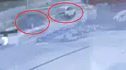 Kayseri Yeşilhisar’da dikkatsizlik iki aracı birbirine soktu