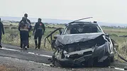 Çınar yolunda korkunç kaza