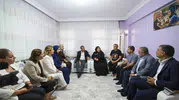Özgür Özel Rojin Kabaiş’in ailesiyle acıyı paylaştı