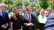 Samsun İsmet İnönü Bulvarı’nda trafik çilesine son verecek düzenleme başladı