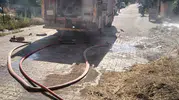 Kırıkhan’da çıkan otluk yangını büyümeden söndürüldü