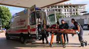 İnegöl'de direksiyon başında fenalaşan sürücü kaza yaptı