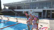 Muğla Yatağan'da çocuklar için ücretsiz yüzme kursu dönemi başladı