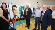 Bafra Fen Lisesi öğrencileri yıl boyu yaptıkları eserleri sergiledi