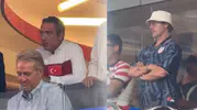 Ali Koç ve Brad Pitt Tribünde Buluştu