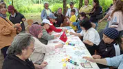 Rize’de kanser hastaları doğada moral tazeledi