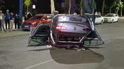 Kahramanmaraş’ta yarışan iki otomobilin kazasında 5 kişi yaralandı