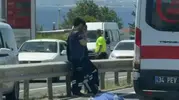 Büyükçekmece D-100 karayolunda acı kaza
