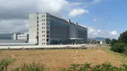Samsun'da hastane inşaatında korkutan kaza