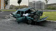 Kayseri'de trafik kazası 4 kişi hastanelik oldu