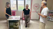 Söke'de sağlık ekipleri sokaklarda hareket testi yaptı