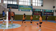 Haliliye ortaokulları arasında voleybol heyecanı yaşandı