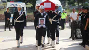 Muğla'da şehit düşen polis memuru Tayfun Baş son yolculuğuna uğurlandı