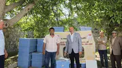 Sivrice ilçesinde arıcılık faaliyetleri yeni kovanlarla güçleniyor