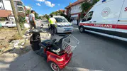 Karaman’da kavşak kazası Elektrikli bisikletten düşen anne ve kızı yaralandı