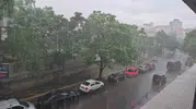 Çankaya’da ceviz büyüklüğünde dolu yağışı hayatı felç etti