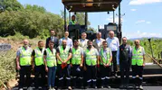 Sinop köylerinde yaz asfaltı mesaisi başladı