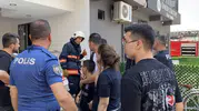 Mersin'de apartman dairesinde korkutan yangın