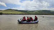 Aras Nehri’nde kaybolan genci 101 kişilik ekip arıyor