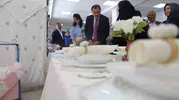 Aydıntepe’de el emeği ürünler görücüye çıktı