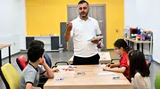 Antalya’da minikler zeka oyunlarıyla yarıştı