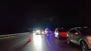 Bursa çevre yolunda gece yarısı feci kaza